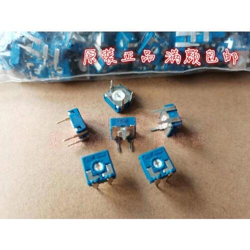 Original New 100% CA9PV10-100KA 100K horizontal trimmer potentiometer adjustable resistance 10*10 (SWITCH)