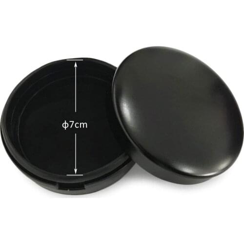 Portable Aluminium Alloy IEM Storage Case Hard In-ear Monitor Hearing Aid Earmold Carrying Box