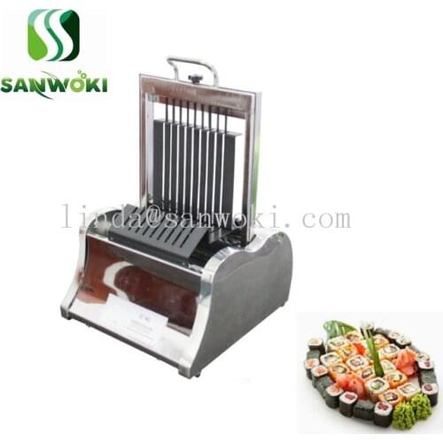 Manual type high Quality Sushi roll cutting machine stainless steel Korean seaweed roll cutter cheese slicer machine