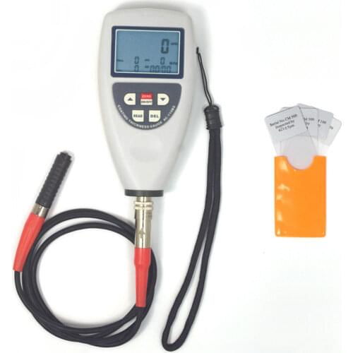 Digital Separate Coating Thickness Gauge AC-110BS Storage Resolution 0.1 um (0~99.9um)/1 um (over 100um)