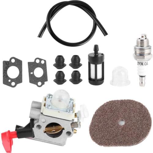 Air Filter Cleaner Carburetor Set for Stihl FS50 FS56 FS40 FS70 FC56 FC70 ZAMA C1M& 8209 S267A Air Filter Carburetor Kit