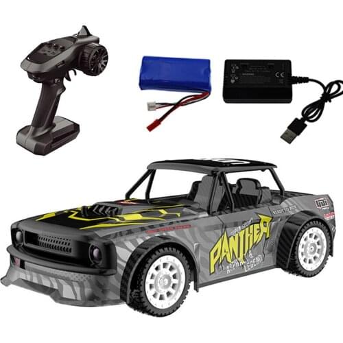 1/16 2.4G 4WD RC Drift Car 30km/h High Speed LED Light Proportional Control Vehicles Model Racing Car For Boys