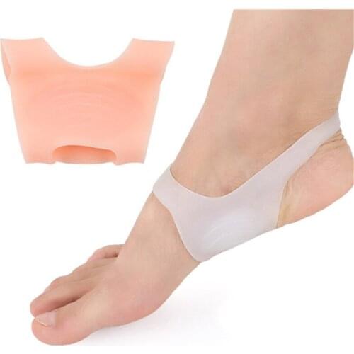 1 Pair Rear Pad O-leg Foot Varus Foot Eversion Insole Pad Elastic Foot Insole Relieve Pain Foot Care Cushion
