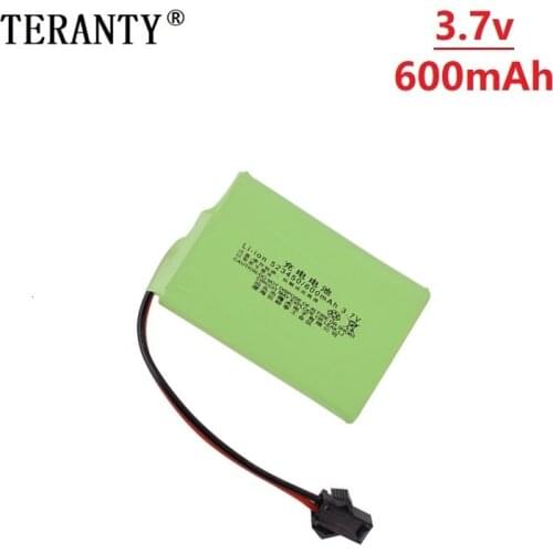 3.7V 600mAh 523450 li-ion Battery for K9 Remote control electric dinosaur toys RC leaning machine Hand drum battery 1-10Piece
