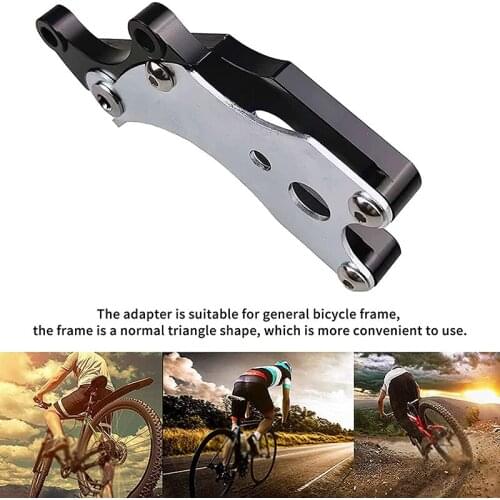 Bicycle Disc Brake Conversion Adapter Road Bike Brake Fixed Seat Converter Durable Aluminum Alloy Bicycle Accessories