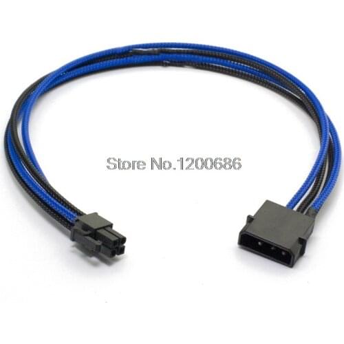 Large 4pin turn CPU4pin power supply line D port turn cpu4pin adapter cable 4pin turn cpu 4pin wire harness