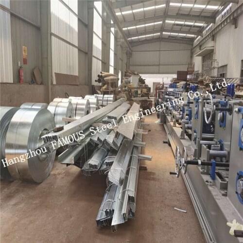 C25019 Lysaght Alternative Zeds Cees Zinc-coated Steel Purlins Girts AS/ANZ4600 Material Manufacturer
