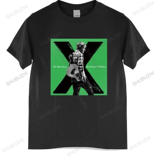 T-shirt men O-neck hot sale Wembley Edition Ed Streetwear Harajuku Sheeran Tshirts male cotton tee-shirt bigger size