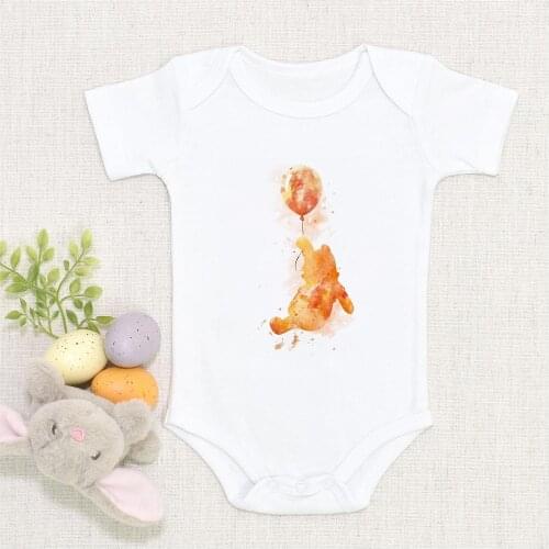 Graphic Baby Clothes Newborn Summer Short Sleeve Baby Boys Girls Rompers Baby Jumpsuits 1PC Infant Clothes Dropship