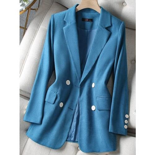 Korean autumn sports jacket womens oversized clothing Plaid sports jacket office womens jacket spring oversized clothing