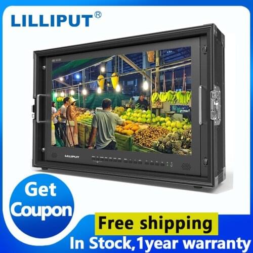 LILLIPUT BM230-12G 23.8 Cal 10 bitów 12G-SDI 4K HDMI 3840*2160 UHD Quadview Broadcast dyrektor Monitor do produkcji filmów