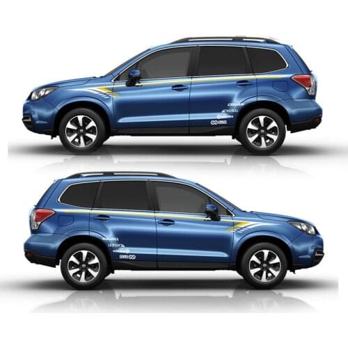 World Datong Car Styling Sport Car Sticker For Subaru 2014-2018 Forester Mark Levinson Auto Body Decal Exterior Accessories