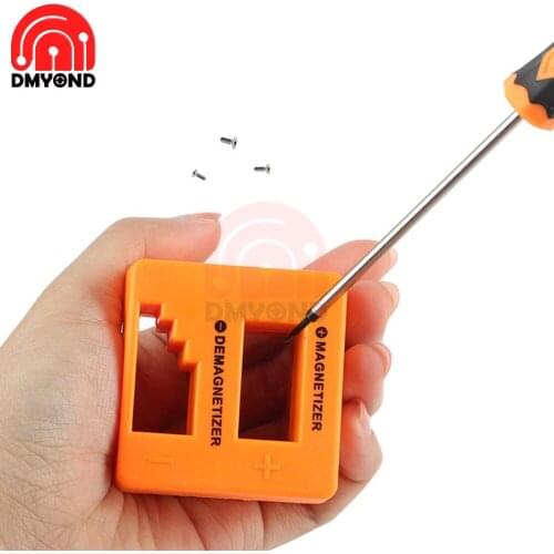 2 in 1 Quickly Porcelain Porcelain Demagnetizer Magnetizer Filling Screwdriver for Screwdrivers Tip Professional Screw Bit Tools