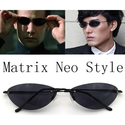 New Fashion Matrix Neo Style Ultralight Polarized Sunglasses Men Rimless Driving Sports Brand Sun Glasses Oculos De Sol