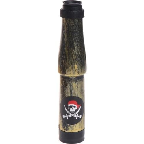 Clear Mini Fashion Travel Leisure High Power Telescope Nautical Telescope Pirate Captain Costume Toy Halloween Party Kids Decor