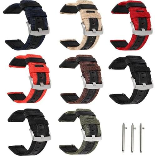Quick Release Watch Strap for Men Women Premium Nylon And Genuine NATO Watch Band With Stainless Buckle 18mm 20mm 22mm 24mm