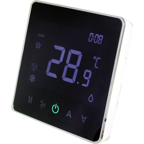Touchscreen Wifi Thermostat by Android and IOS Smart Phone