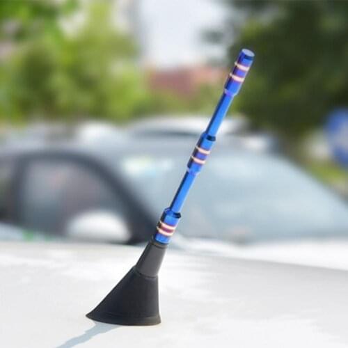 Metal Car Auto Modified Universal Radio Receiving Signal Antenna Exterior Parts