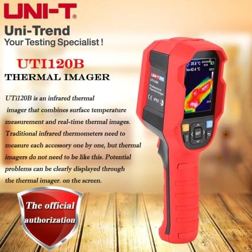 UNI-T UTi120B Thermal Imager HVAC boiler motor motor handheld temperature inspection visual instrument