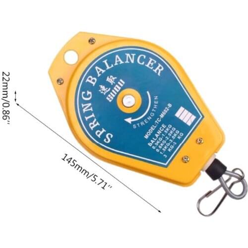 Retractable Spring Balancer Screwdriver Hanging Torque Wrench Hanger Steel Wire Rope Measuring Tool Holder Ergonomic Balance Box