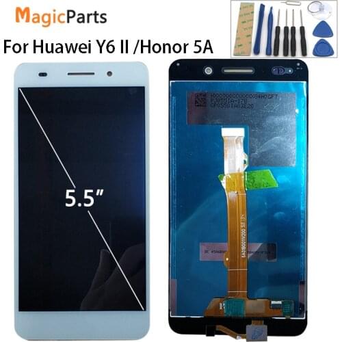 LCD Display Touch Screen For Huawei Y6 II 2 CAM-L21 Honor 5A Digitizer Sensor Panel Assembly 5.5 inch Frame with Free Tools
