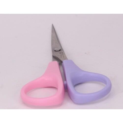 1PCS Stainless Steel Elbow Scissors Yarn Cutting Scissors Embroidered Scissors Small Curved Scissors Thread Sewing Machine Parts