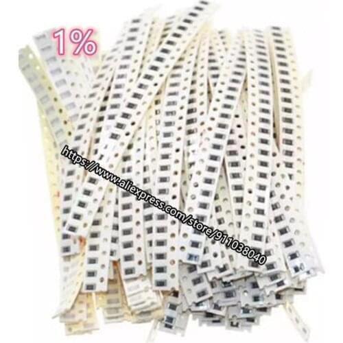 100pcs/lot Chip resistor 200R-390R 0201 1% 0402 0603 0805 1206 1210 2010 2512 200R 220R 240R 270R 300R 330R 360R 390R in stock
