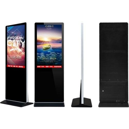 42 47 55 65 Wi-Fi Display Airplay Miracast digital signage floor stand DIY touch interactive display screen
