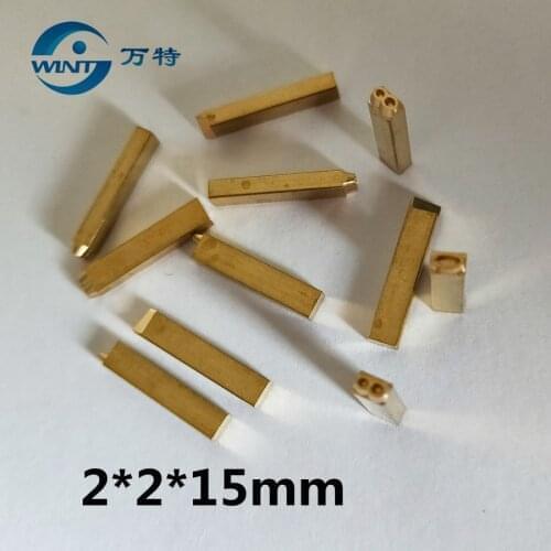 Freeshipping 2*2*15mm Hot stamping letters thermal printing alphabet font for expiration coding machine letters and numbers