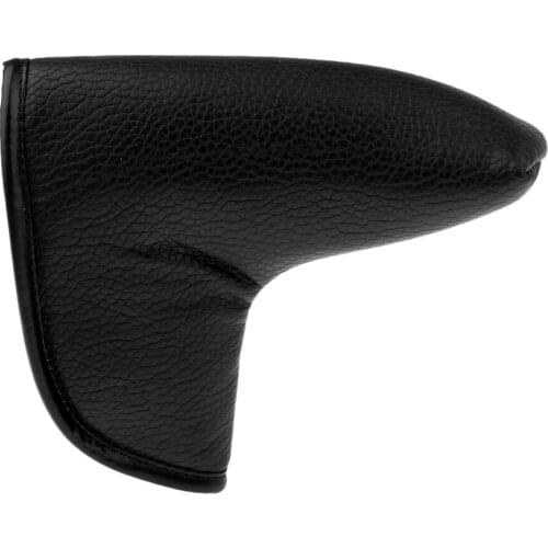 Blade Putter Head Cover Bag with Thick Lining Black Red Golf Club Headcovers