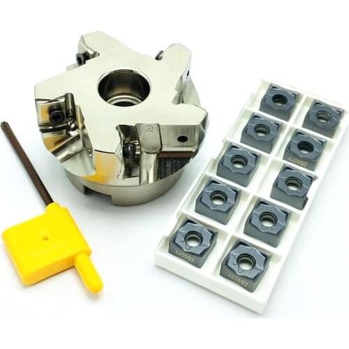 MFSN Milling Tool Holder MFSN88 Fast Feed Milling Tool Holder Face Milling Cutter Holder For SNMU130508EN Turning Inserts