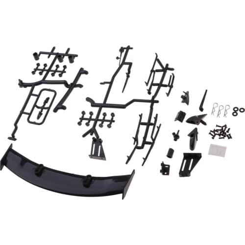 1:10 RC Car Body DIY Parts Accessories Spoiler Wing /Windshield Wiper Kits