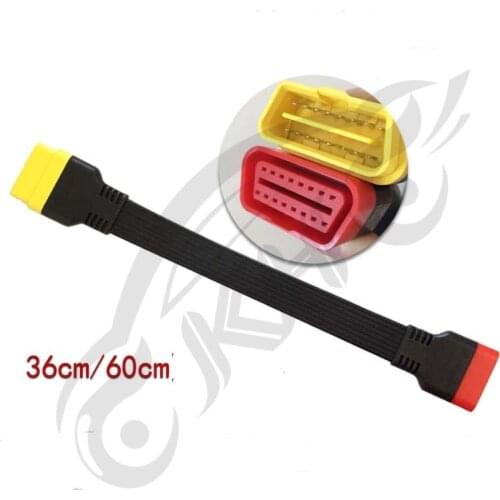 For Launch OBD II extension cable X431 V/V+/PRO/PRO3/Easydiag 3.0/Mdiag/Golo Main OBD2 Extended Connector 16Pin male to Female