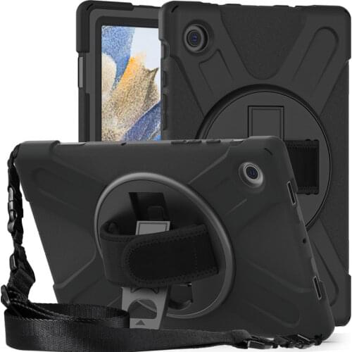 Full Protective Armor Case For Samsung Galaxy Tab A 10.1 T580 /Tab E 9.6 T560 Hybrid PC Silicone Cover 20PCS/Lot