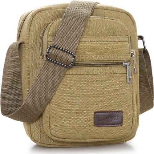 2021 Mens Fashion Canvas Bag Casual Men Bussiness Handbags Male Cross body Shoulder Messenger Bags For Men Purses and Handbags