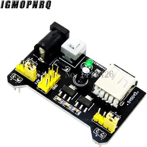 MB102 Breadboard Power Supply Module 3.3V 5V Solderless Breadboard Voltage Regulator