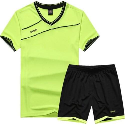 Primary School Youth Football Training Uniform Kids Soccer Jersey Family Father And Children 2pcs Football Sets Custom Team Suit