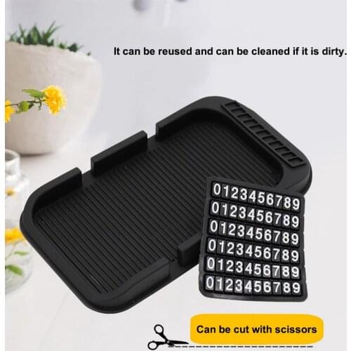 Anti-skid Silicone Magic Mat Anti Slip Car Dashboard Non Slip Grip Pad Cell Phone GPS Holder Sticky Mat Car Accessories