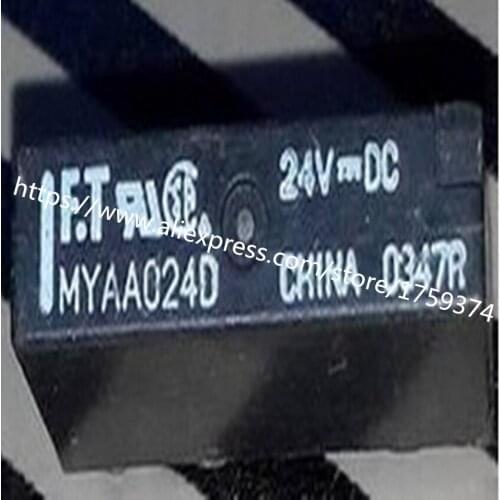 Wholesale 100pcs/lot MYAA024D 5A 4feet relay