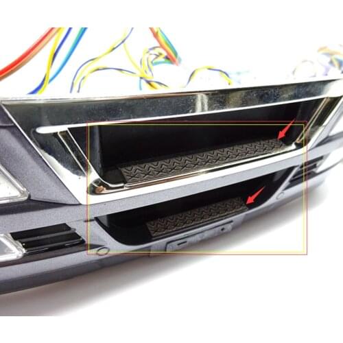 R/c actros truck front face decorative metal pedal for tamiya 1/14 scale rc trailer MAN tgx 540 tgs tractor truck