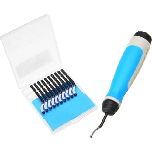 Deburring Burr Blade Scraper Burr Handle Hand Deburring Trimming Cutter Head Metal Plastic Wood Working Tools