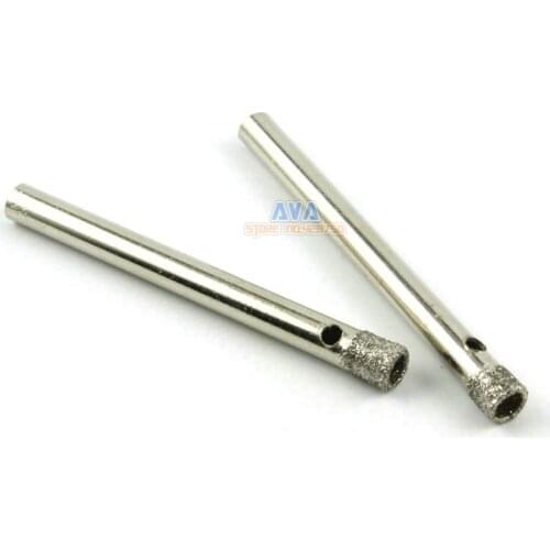 30 Pcs 5mm Dia Diamond Coated Drill Bit Marble Tile Glass Hole Saw Cutting Tool