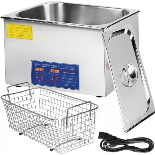 Stainless Steel Ultrasonic Cleaner With Digital Timer Heater 30L