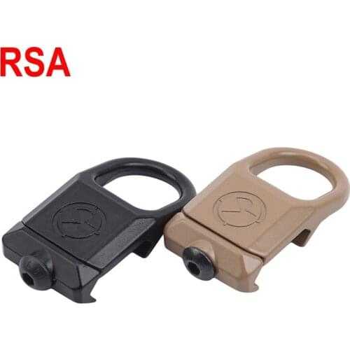 High-Strength MP RSA Rail Sling Attachment Mount Steel Plate GBB Adapter Attachment