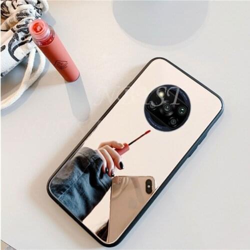 Mirror Soft Case For Xiaomi POCO F3 X3 NFC POCO X3 Pro Bling Plating Silicone Cover For Xiaomi POCO M3 Pro F2 Pro F1 Back Fundas
