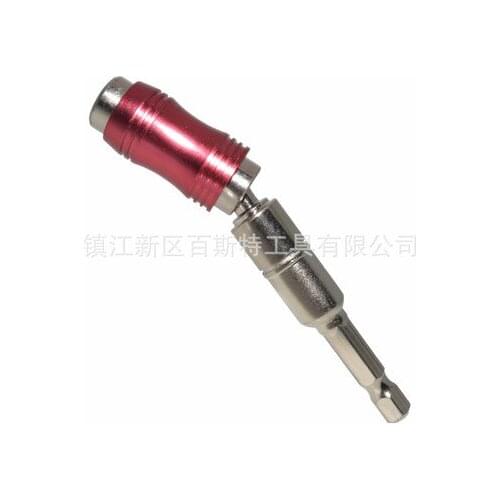 1/4 "Hex Magnetic Screw Drill Tip Quick Change Locking Bit Holder Drill Screw Tool Drive Guide Drill Bit Extension Rod Wood Tool