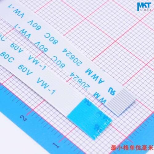 100Pcs 20/25/30/40cm A/B Type 12P 0.5mm Pitch FPC FFC Flexible Flat Cable Wire Same/Opposite Surface