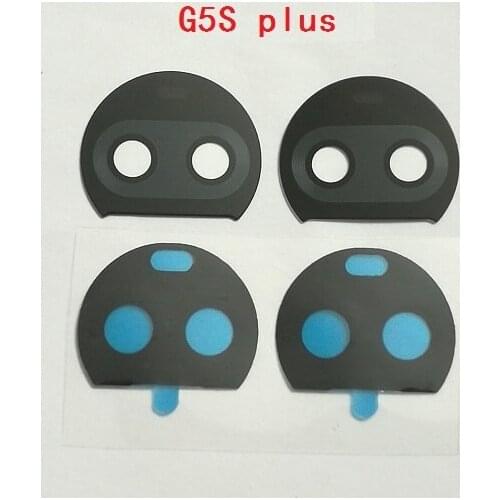 100Pcs/lot original For Motorola G5S Plus Rear Back Camera Glass Lens Cover For Moto G5S+ Replacement Parts