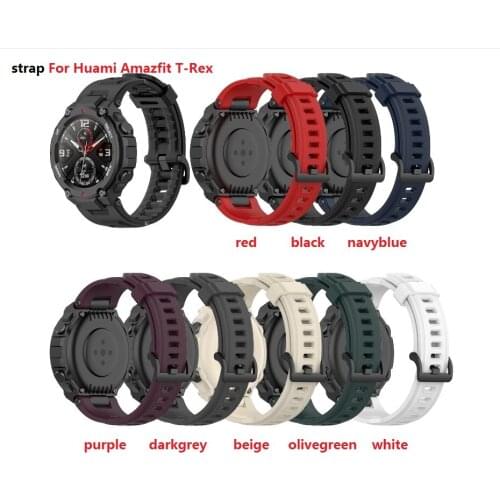 50pcs. A1918 New Replacement Sport Strap For Huami Amazfit T-Rex