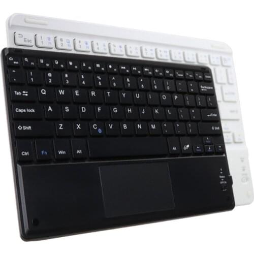7/9/10 Inches Wireless Bluetooth Lightweight Keyboard with Touchpad Cellphone Tablet Laptop Keyboard Travel Home Office Keypad